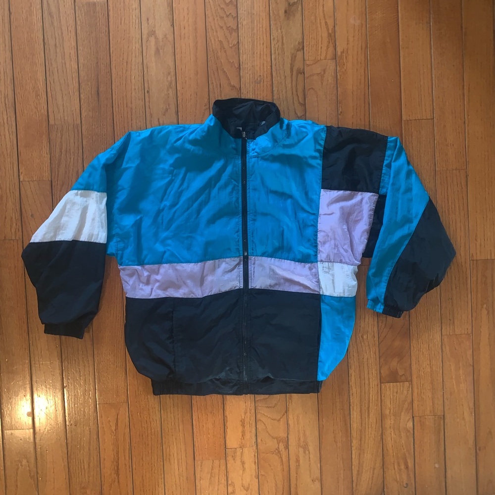 Christian Dior Monsieur colorblock windbreaker